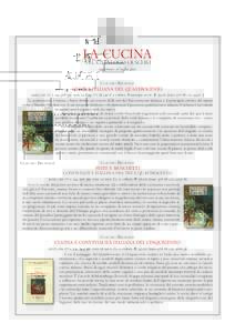 la cucina nel catalogo olschki aggiornato al luglio 2017 Claudio Benporat Cucina italiana del Quattrocento