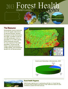 2013  Foresthighlights Health PENNSYLVANIA