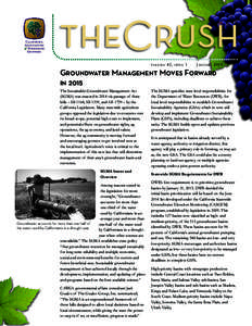 California Association of Winegrape Growers  theCrush