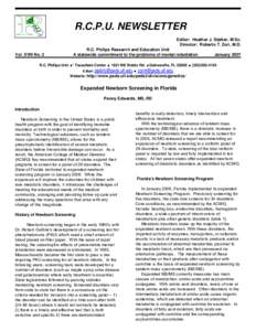 Rare diseases / Newborn screening / Inborn error of lipid metabolism / Fatty-acid metabolism disorder / Medium-chain acyl-coenzyme A dehydrogenase deficiency / Inborn error of metabolism / Medical genetics / Carnitine-acylcarnitine translocase deficiency / Isovaleric acidemia / Health / Medicine / Biology