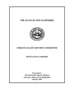 New Hampshire Department of Safety / Health / Government / Kevin H. Smith / United States Department of Health and Human Services / Child abuse / Health education