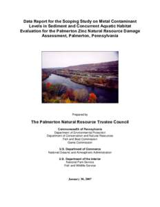 Palmerton Natural Resources Trustee Council