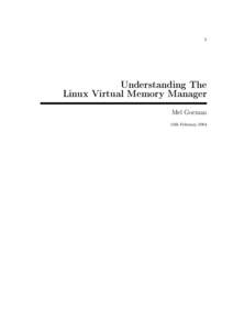 Virtual memory / Central processing unit / Slab allocation / Cache / C dynamic memory allocation / Paging / Architecture of Windows NT / Kernel / Fragmentation / Memory management / Computer memory / Computer architecture