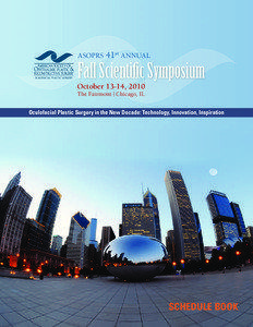 Ophthalmology / Medicine / American Society of Ophthalmic Plastic and Reconstructive Surgery / Ophthalmic surgery