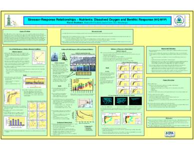 Stressor-Response Relationships – Nutrients: Dissolved Oxygen and Benthic Response (WQ MYP) Warren Boothman, Giancarlo Cicchetti, Laura Coiro, Eric Weissberger Agency Problem  Research Goals