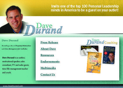 Invite one of the top 100 Personal Leadership minds in America to be a guest on your outlet!