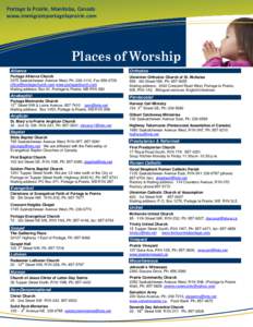 Microsoft Word - Places of Worship.doc