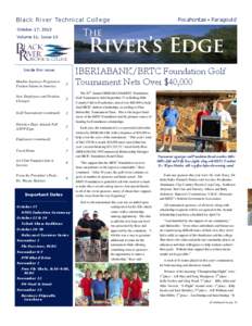 Black River Technical College October 17, 2013 The  Volume 11, Issue 13