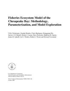 Moronidae / Chesapeake Bay Watershed / Intracoastal Waterway / Villy Christensen / Chesapeake Bay / Overfishing / Menhaden / Chesapeake Biological Laboratory / Eastern oyster / Fish / Fisheries science / Sport fish