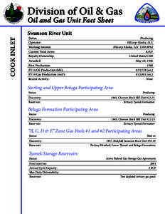 Chevron Corporation / Petroleum reservoir / Chuitna River / Chuitna Coal Project / Geography of Alaska / Cook Inlet / Geography of the United States