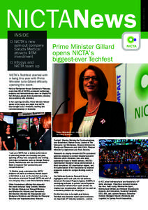 ISSUE 33 | MARCH[removed]INSIDE NICTA’s new spin-out company Saluda Medical