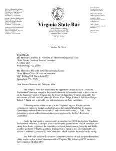 Allen /  Allen /  Allen & Allen / American Bar Association / Supreme Court of Virginia / Constitutional Law PAC