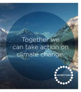 Together we can take action on climate change. Cut the Carbon