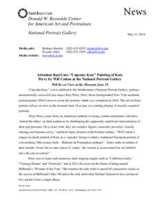 Donald W. Reynolds Center for American Art and Portraiture National Portrait Gallery Media only: Media website: