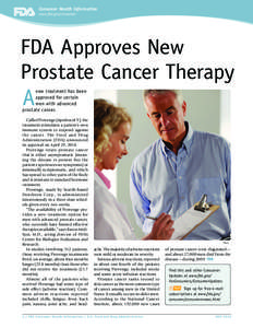 Dendreon / Prostate cancer / Adverse effect / Cancer / Food and Drug Administration / Cancer vaccine / Medicine / Health / Pharmacology