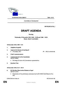 European Parliament / Political philosophy / Committee on Development / Kriton Arsenis / European Union