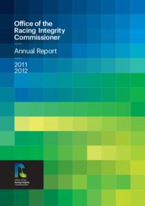 Office of the Racing Integrity Commissioner Annual Report[removed]