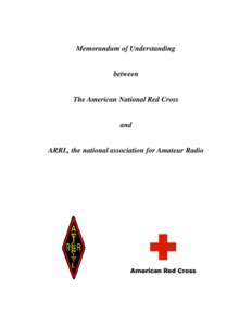 Microsoft Word - MOU ARRL and Red Cross.final.updated2010October.doc