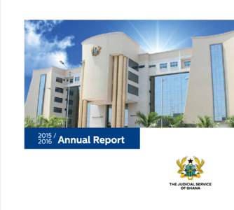 The Judicial ServiceAnnual Report 3