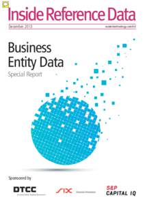 December[removed]Business Entity Data Special Report