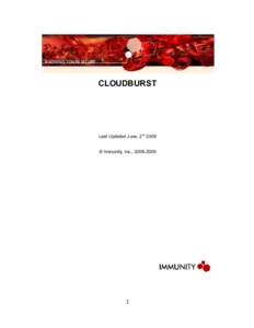 Cloudburst: Hacking 3D (and Breaking Out of VMware) for Black Hat USA 2009