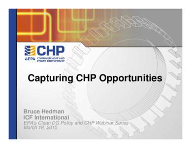 Capturing CHP Opportunities