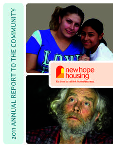 2011 ANNUAL REPORT TO THE COMMUNITY  2011 Annual Report to the Community Our Vision