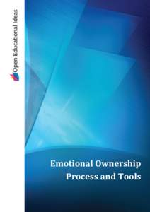 Emotional Ownership Process and Tools uted erAuthors Henri Pirkkalainen Jan Pawlowski