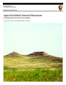 Map Unit Properties Table - Agate Fossil Beds National Monument