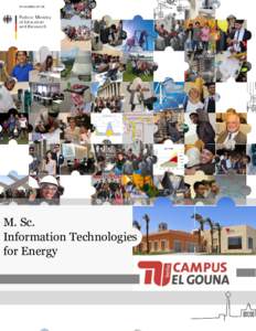 M. Sc. Information Technologies for Energy 1