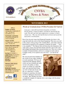 CNYBA News & Notes www.cnyba.co