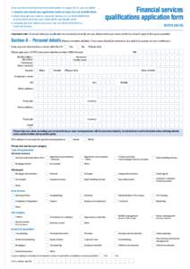 Once you have read important entry information on pages 20–21, you can either: • complete and submit your application online at www.cii.co.uk/qualifications • phone through your order to Customer Service on +44 (0