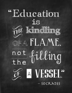 Education “ is kindling z