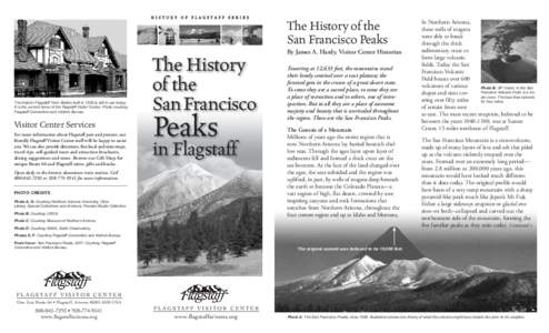 History of San Francisco Peaks