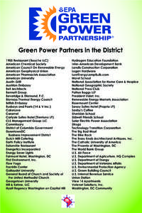 green power partner poster