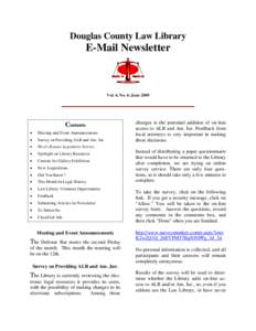 E-Mail Newsletter May 2009.doc