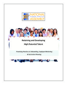 Retaining and Developing High Potential Talent