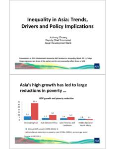 Microsoft PowerPointDr. Juzhong Zhuang Inequality in Asia by Juzhong Zhuang 2 March 2015.pptx