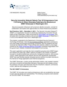 Computer network security / Crime prevention / Electronic commerce / National security / International Multilateral Partnership Against Cyber Threats / Cyberwarfare / Computer security / Kleiner Perkins Caufield & Byers / United States Department of Homeland Security / Security / Computer crimes / Public safety