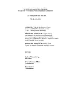 Churchill Falls (Labrador) Corporation Limited / Nalcor Energy / Uashat-Maliotenam / Costs / Electric power / Lower Churchill Project / Energy / Renewable energy in Canada / Newfoundland and Labrador Hydro / Hydro-Québec / Hydroelectricity in Canada