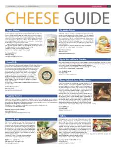 Cheese Guide - Roma Cello - Gourmet News- April2009