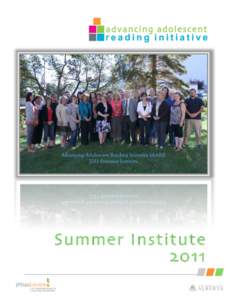 Microsoft Word - AARI Summer Institute report (2011,Oct 13).docx