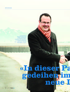 INTERVIEW  Liechtensteins Wirtschaftsminister Thomas Zwiefelhofer und Benedikt Würth,