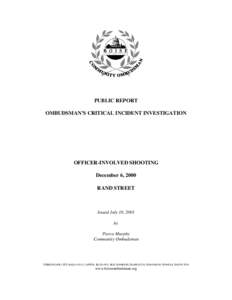 Jose Guerena shooting / Police brutality in the United States / Law enforcement / Police use of firearms in the United Kingdom