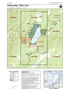 Northern Region  Remote Recreational Cabin Sites Offering #8 Staking Map: Wien Lake Remote Recreational Cabin Sites Staking Area #[removed]