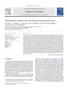 Biological Conservation[removed]–12  Contents lists available at SciVerse ScienceDirect Biological Conservation journal homepage: www.elsevier.com/locate/biocon