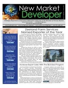 New Market Developer September October 2010 Newsletter