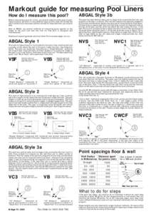 G:\corel\forms\markout method for pool style.cdr CSD[removed]Markout guide for measuring Pool Liners How do I measure this pool?  ABGAL Style 3b