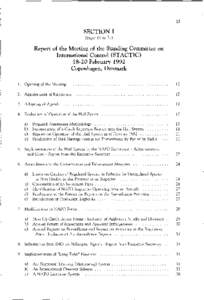 Meeting Proceedings of the General Council and Fisheries Commission for 1992