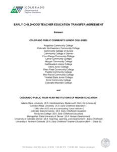 Knowledge / Community College of Denver / Transfer credit / Course credit / Articulation / Hanover High School / Community colleges in the United States / Education / Academia / Academic transfer